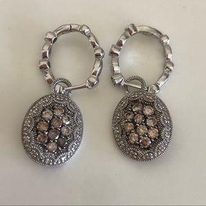 Sterling Silver with CZ Earrings